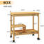 Rayonnage 23,6 po en bambou / rotin