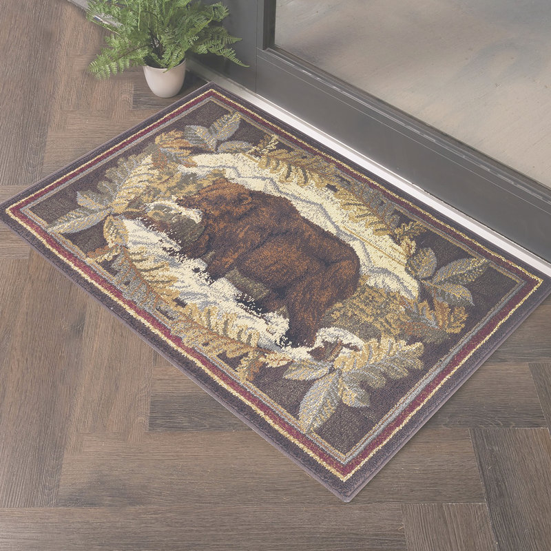Tapis multicolore Nature's Nest, Rectangle 5 pi 3 po x 7 pi 3 po
