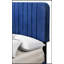Structure de lit luxueuse en velours avec tête de lit élégante pour chambre à coucher moderne et confortable-178725602