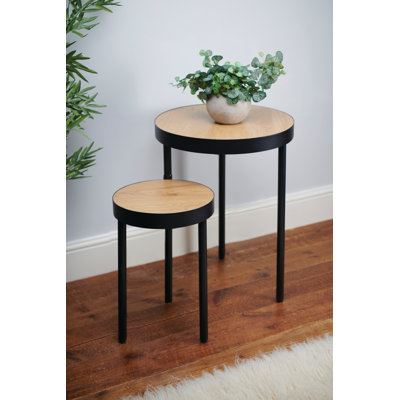 Saahiti Rotating Nesting-style Side Tables