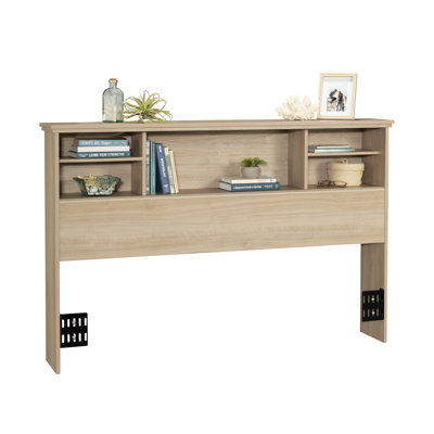 River Ranch Harvest Walnut Full/Queen Bookcase Headboard by Lark Manor