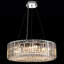 6- Light Modern Mid-Century Luxury Round Crystal Chandelier Chrome Drum Crystal Pendant Living Room-1231904919-1231904918