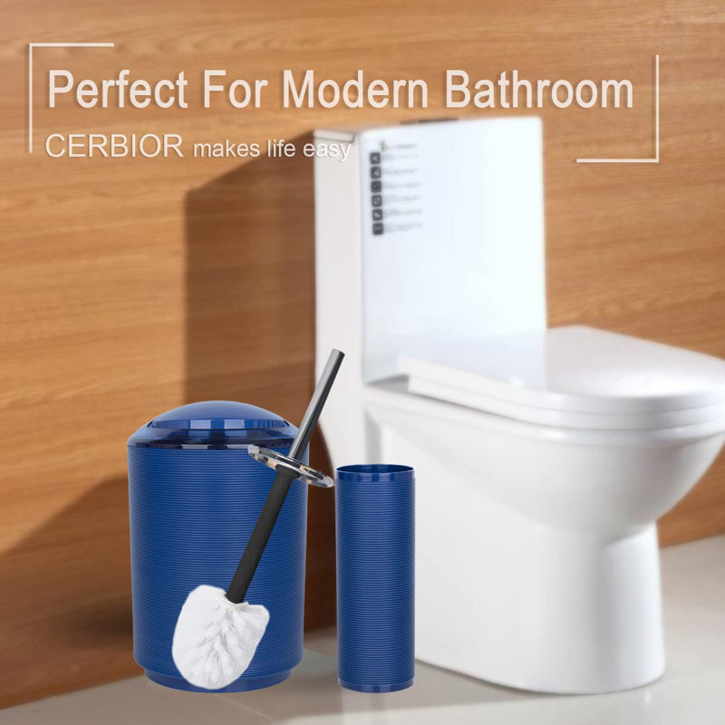 Balch Bathroom Accessory Set, Blue