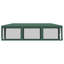 Andry Party Tent with 8 Mesh Sidewalls 3x9 m HDPE-755348218-755348219