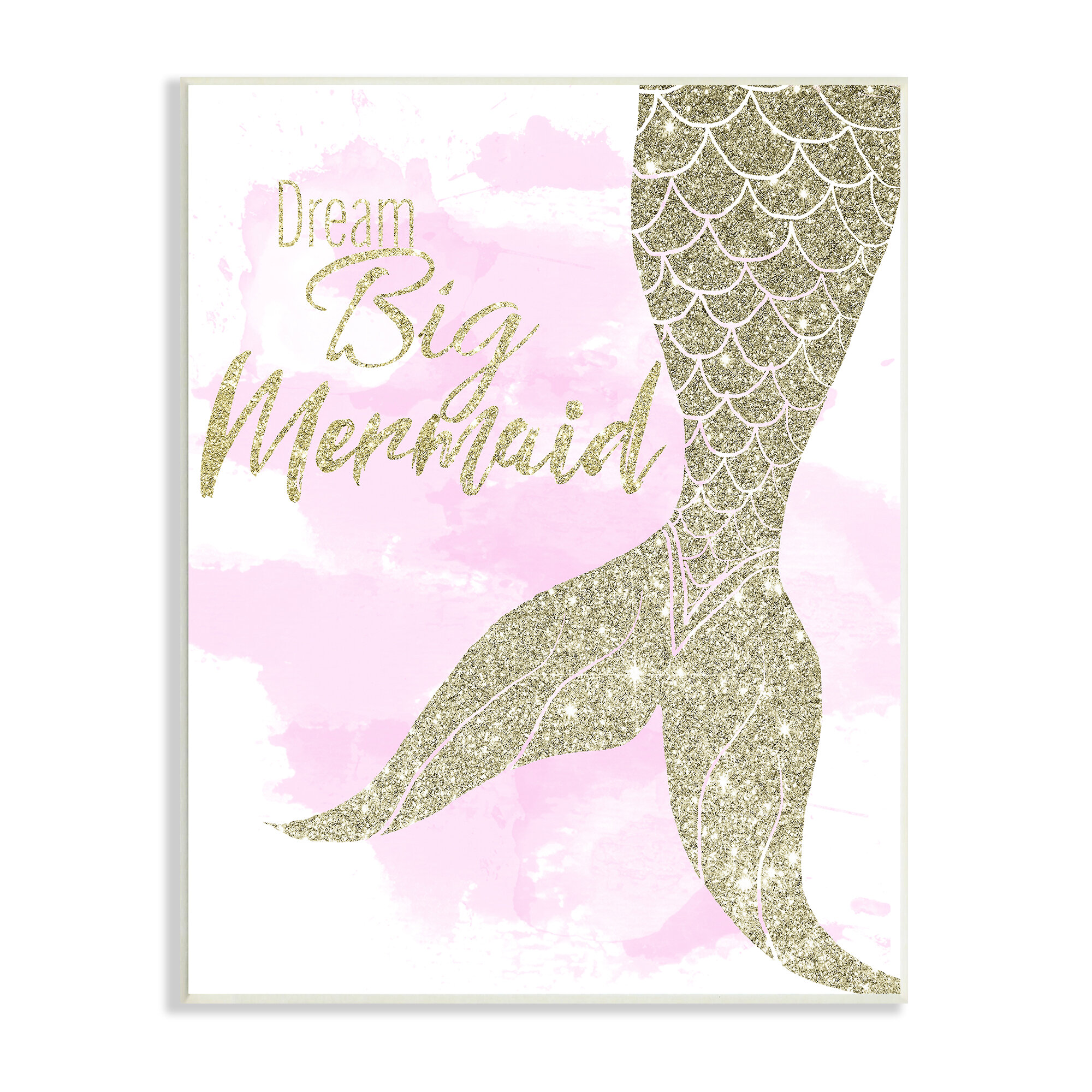 Mermaid Splash Canvas Paint Kit