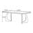 Modern simple rectangular rock slab dining table-311212981