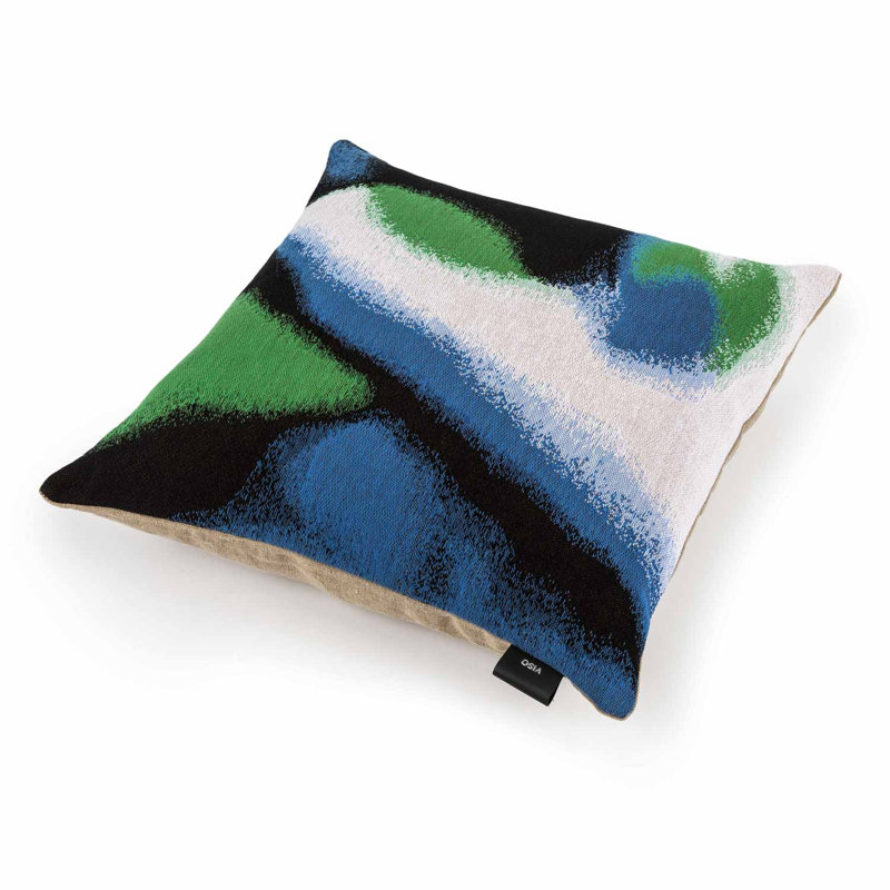 Square Pillow Cover & Insert, Blue