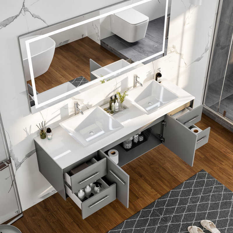 Ensemble de meuble-lavabo simple 24 po Ora