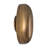 Perle 10-in Vintage Brass dimmable LED Wall Sconce-124959526