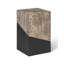 Geometry Block End Table