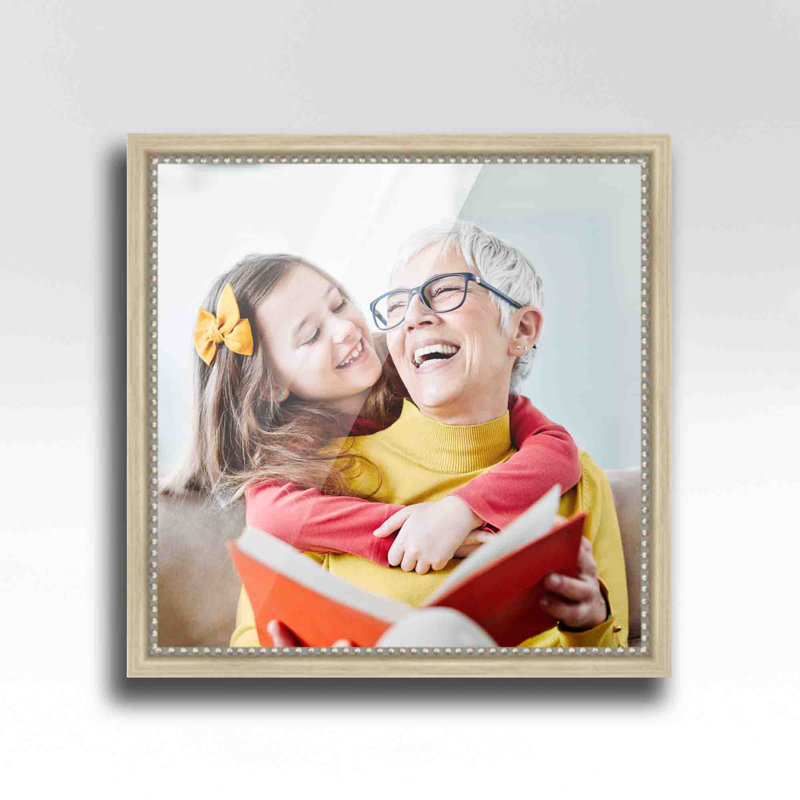 Cadre photo argenté Dareian, 10 po x 10 po