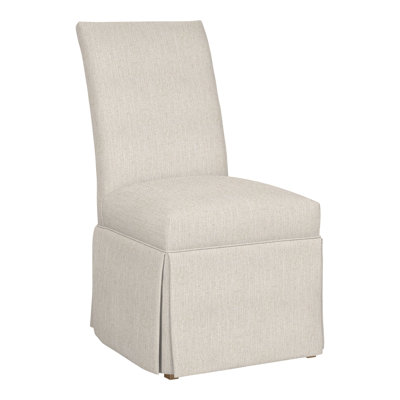 Chaise d'appoint à jupe Butler