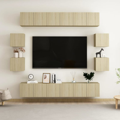 Axelson Unfinished Floating Entertainment Centre for TVs up to 88"