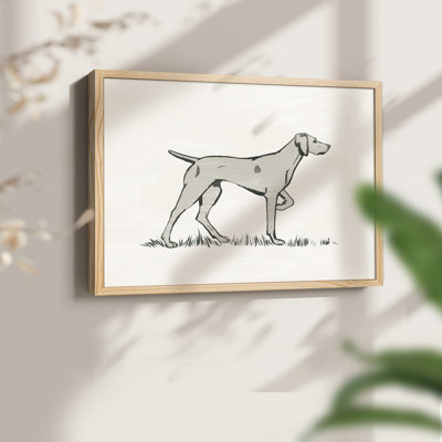 Neutral Pointer I -Framed Print - Restickable