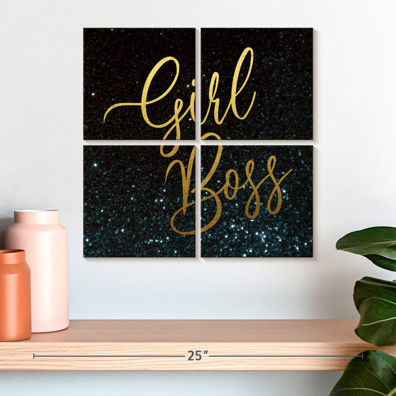 Tergel Glitter Girl Boss I, H 18 po x l 18 po