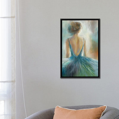 «Lady in Blue» par K. Nari - reproduction d'art