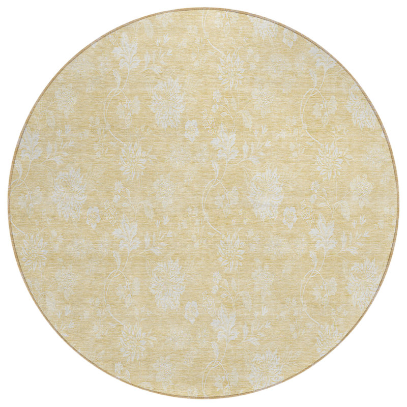 Tapis d'intérieur rond 8 pi
