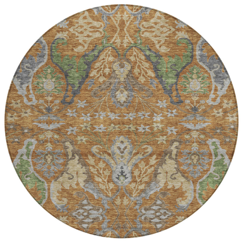 Tapis rond 8 pi