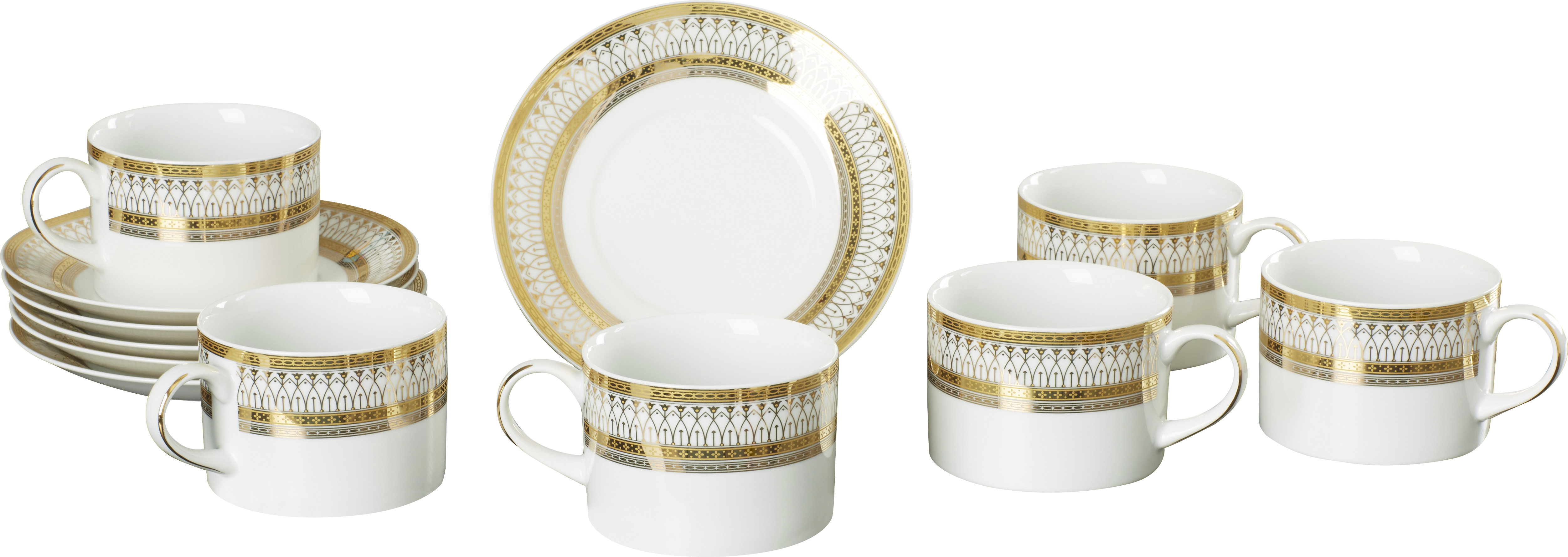 Astoria Grand Bridgette Can Cup and Saucer & Reviews | Wayfair