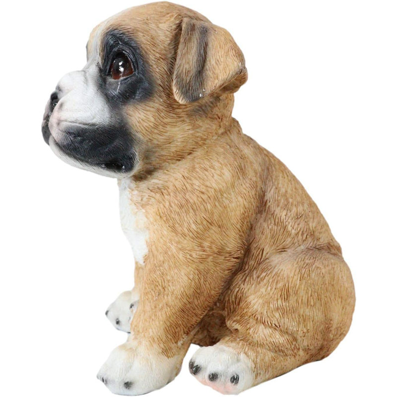 Figurine chiot assis