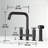 Cass 12" H 2-handle Bridge Kitchen Faucet with Side Sprayer-93174499