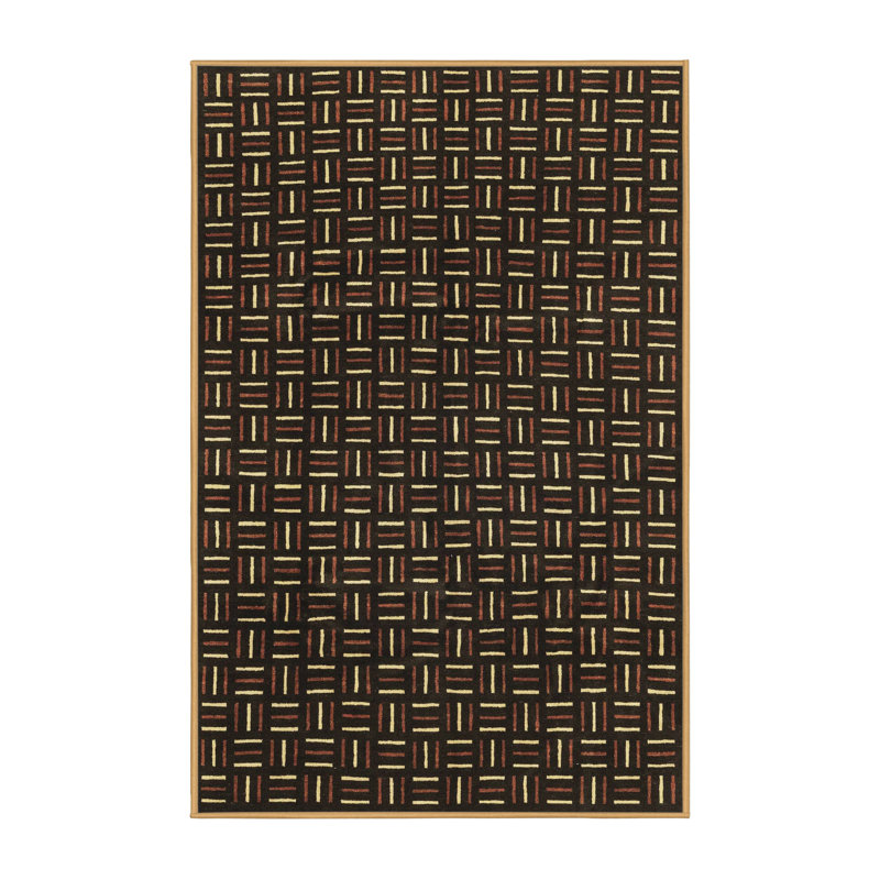 Abstract Indoor Rug, Rectangle 6' x 9'