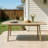 Outdoor Extendable Wood Dining Table