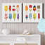 Popsicles Come Chill - ensemble de 2 reproductions d'art sur toiles tendues-972583575