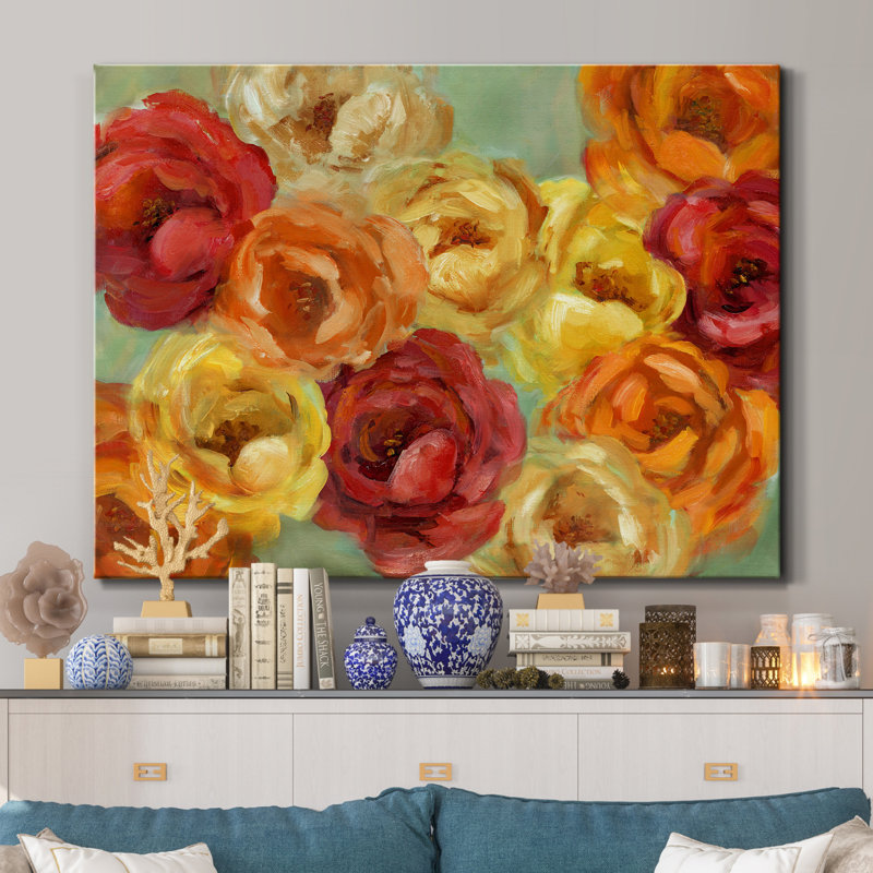 «Peak of Summer» par J Paul, reproduction d'art sur toile tendue, H 40 po x l 30 po x P 1 po