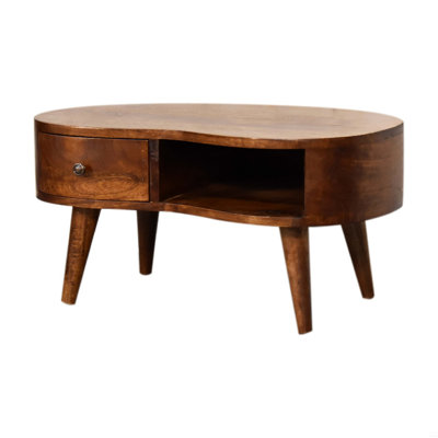 Table basse en bois massif