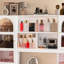 Armoire moderne avec coiffeuse et rangement solide-739342961