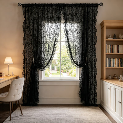 Lace Sheer Curtain