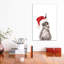 «Christmas Baby Kangaroo» par Big Nose Work - impression d'art graphique-52536380-52536381-52536395