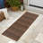 Solterra Vista Navy Blue Beige Cream Casual Botanical Stripe Flatweave Polypropylene Indoor/ Outdoor Area Rug-114547446