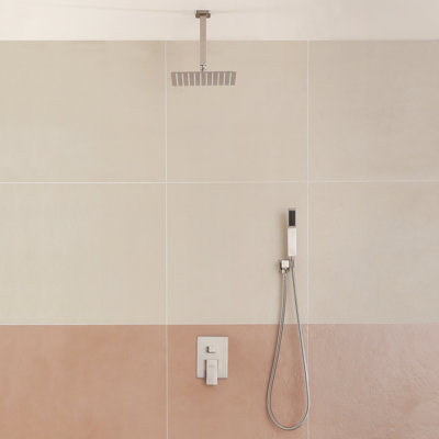 Système de douche complet avec valve brute