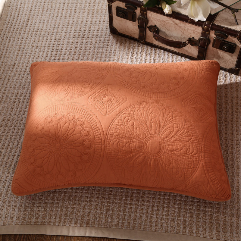 Tuscany Sunshine Cotton Sham Set, Queen