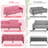 Wallasse 78'' Velvet Reclining Sleeper Sofa-910448306