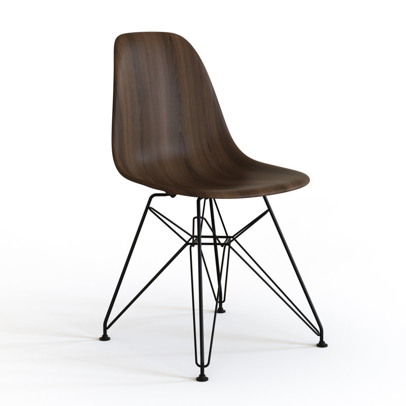 Chaise d'appoint Freidenberger en noyer brun