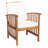 Delosreyes Acacia 4 - Person Patio Conversation Set with Cushions-998970792