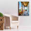 Art graphique sur toile, "Balcon romantique" par Roman Robroek-822609290