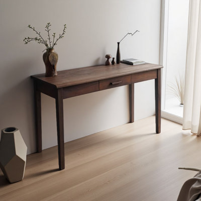 Rural style solid wood mahogany desk