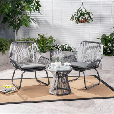 MILAN 3PC CHAT SET