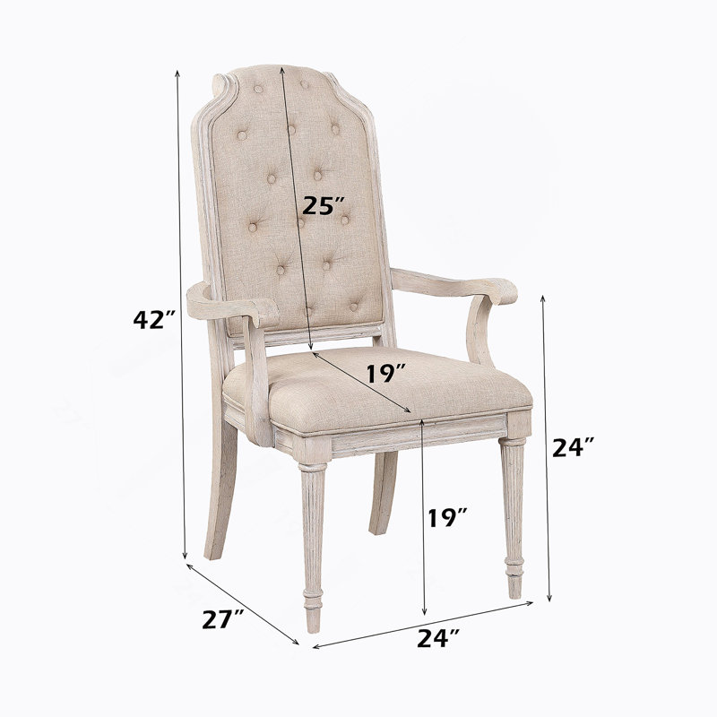 Ensemble de 2 fauteuils à dossier haut de style antique