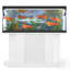Support moderne pour aquarium avec prise de courant, armoire de rangement robuste, capacité de 880 lb