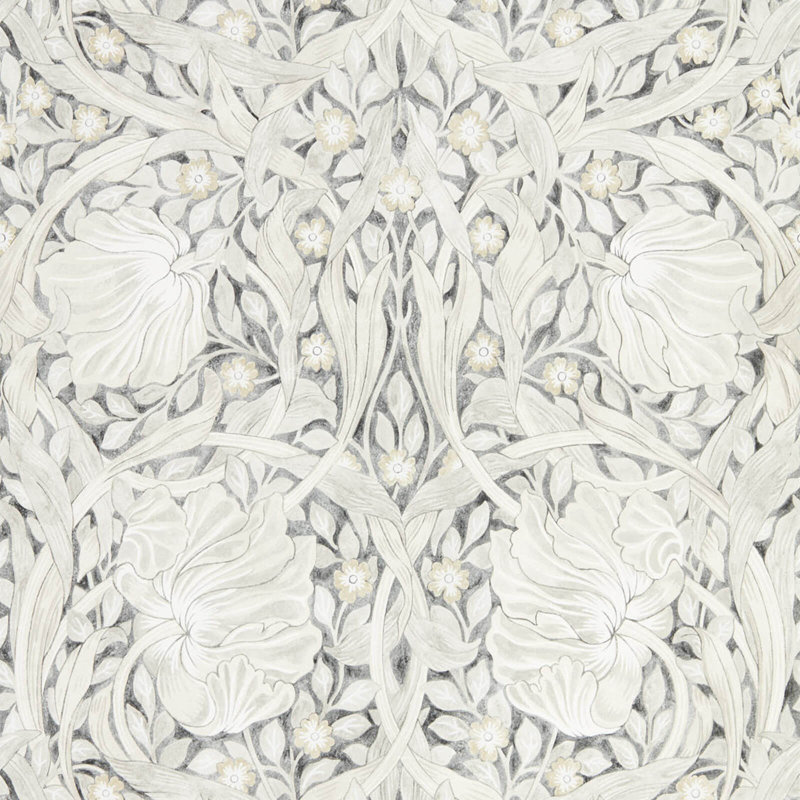 Pure Pimpernel Wallpaper, Black Ink