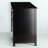 Lyric Black Finished 3 Soft Close Drawers & 1-Cabinet Writing Desk, 30.64" H X 47.21" W X 19.85" D-422080832-422080834