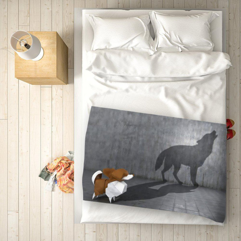 Hortense Plain Weave / Muslin Throw Blanket