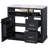 36" Bathroom Vanity With Sink, Ceramic Sink, 2 Tip-out Drawers, Soft Close Door Hinges-803393884