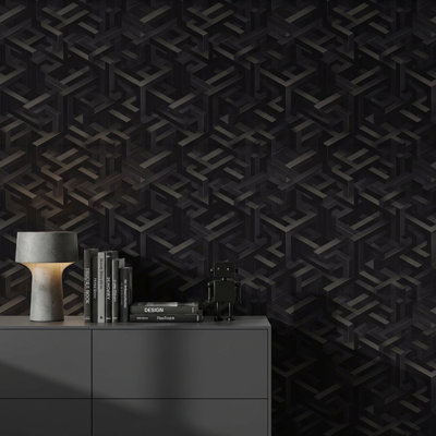 Rouleau double mural 3D Illusion 3D