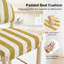 Tabouret de comptoir revêtu de lin 26,4 po avec cadre en bois massif Hyland (ensemble de 4)-131202832-131202834
